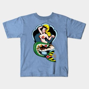 Clamshell Siren Kids T-Shirt